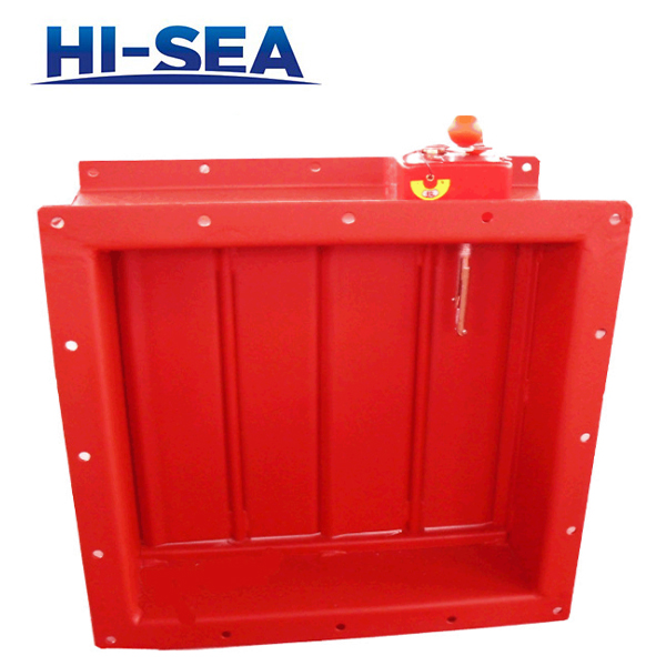 Rectangular Marine A60 Fire Damper Marine Fire Damper Hisea